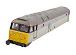 Hornby OO Gauge Class 47079 Diesel Rail Freight Grey Loco Body Shell Only Unbox.