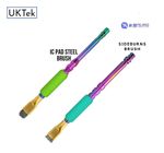 Mijing Safe Anti-Static Motherboard PCB Cleaning Brush Tool Steel Dual -UK