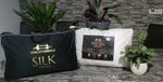 PAIR OF MULBERRY SILK PILLOWS SILK FILLED PILLOW HYPOALLERGENIC RRP £169 EACH