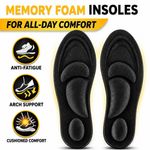 Memory Foam Shoe Insoles For Men Women Running Trainer Inner Soles Foot Inserts