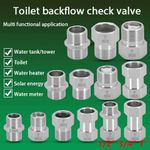 1/2" 3/4" 1" Check Valves Non Return Valves Male/Female Threaded Check Valve BSP