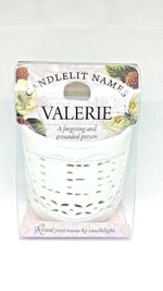 Personalised Candlelit Names Tea Light Holders Birthday Gift - VALERIE