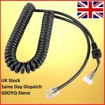MIC Microphone Cord cable for Yaesu Microphone MH-48A6J MH-42B6J FT-1500 FT-1500