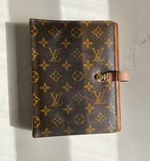 RARE Vintage Louis Vuitton × Saks Fifth Avenue Monogram Ring Binder Agenda