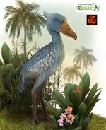 Shoebill African Stork Bird Toy Model Figure by CollectA 88763 Brand New