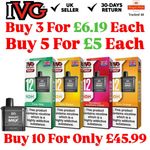 IVG Smart Max 10K Prefilled Refill Pods, 10K Puff Replacement Pods Only