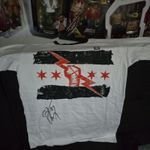 CM Punk shirt Signed Fanatics  authentic 