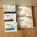 Dove Beauty Cream Bar Soap Multipack Pink & White Gentle Exfoliating Body Bar