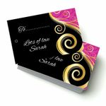 Personalised Gift Tags/Label Double Sided, wide range of templates
