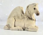Windstone Creations Hollywood CA Peña Pegasus Colt Horse With Necklace Vintage