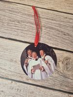 Last of the summer wine double sided christmas tree decoration 🎄(Aluminium) 