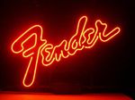 Guitar Music Fender 19"x15" Neon Light Sign Beer Cave Gift Lamp Artwork Glass