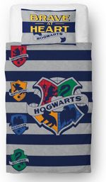 Harry Potter Brave Single Rotary Duvet Cover Reversible 2in1 Bedding Set