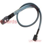SAS SFF-8643 to SAS SFF-8087 Backplane Cable (0.5m)  - New & Unused