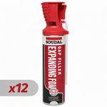 Soudal 135234 Gap Filler Expanding Foam Genius Gun Trade Quality - Box of 12