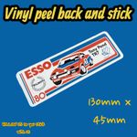 ESSO TR7 Tony Pond 80 Triumph Rally Motor Racing Team Classic Vinyl Sticker Car