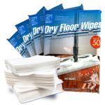 Electrostatic Floor Cloths 200 Pack Dry Dusting Wipes Mop Refills 29x21cm