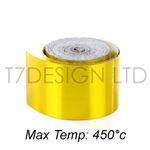 Self Adhesive Gold Reflective Fabric Heat Barrier Tape 2" x 15ft (50mm x 4.5m)