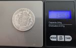 Sterling Silver 925 Half Crown 13.6g Edward VII 1909 Coin Bullion