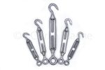 Stainless steel turnbuckle hook to eye wire rope tensioner M5 M6 M8 A4 316