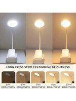Led Book Light Battery/rechargeable Reading Book Light Portable Clip On Travel.