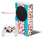 Xbox Series S Console Skin Sticker + Controller Vinyl Wrap Decal Roblox V2