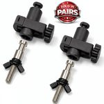 Rhino Quick Clamp Fast Release Lighting Effect Hook Mount DJ 10Kg Load PAIR