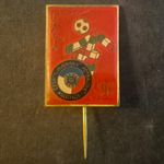WORLD CUP ITALIA 90 - CZECHOSLOVAKIAN STICK BADGE 