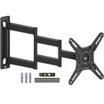 MOUNTUP TV Wall Bracket with 550mm Long arm for Most Extension-550mm, black 