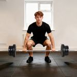 65kg Adjustable Dumbbell and Barbell Weights Set for Home Gym