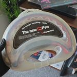 RhythmTech Pro Tambourine Red 10in Plastic/Metal Ergonomic Handle