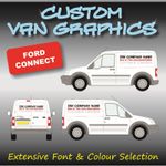Van Graphics Sign Writing Vehicle lettering signs Ford Transit Connect
