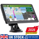 Car Truck Sat Nav GPS Navigation 5'' 8GB Free Lifetime UK&EU Maps Touch Screen