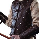 Medieval Leather Armor Suit Larp Cosplay armor Set Leather Knight Viking Armor