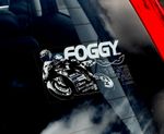 Carl 'Foggy' Fogarty - Superbike Car Window Sticker - Moto GP Eyes Motorbike