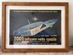 Original 2001 : A Space Odyssey :  Cinerama Film Poster 1968 