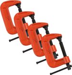 4PCS Mini G Clamp 2 Inch (51 MM) Capacity -G-Clamps- Industrial Strength C Clamp