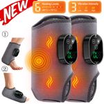 Foot Ankle Massager 6 Heating & 3 Vibration Hot Compress Joint Sole Pain Relief