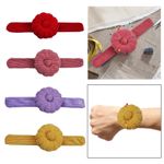 Wrist Pin Cushion Portable Lovely Sewing Needle Holder Needle Pincushion for