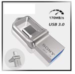 2TB High Speed PenDrive USB Flash Drive Metal Pendrive Type-C Swapable Port