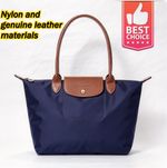 Longchamp Le Pliage Large Navy Tote Bag Foldable Travel Christmas Gift UK HOT