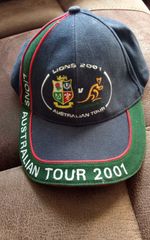 Men's, Vintage British Lions Australia Tour 2001, Baseball Cap,One Size,in Blue.
