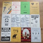 English Club Rugby Union Programmes 'T - V' 1971 - 2014