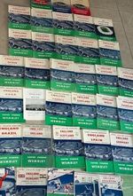 ENGLAND INTERNATIONAL PROGRAMMES  1946 to 1963   YOU CHOOSE FROM 39 DIFFERENT