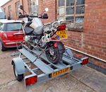 MOTORCYCLE MOTORBIKE TRAILER FOR HIRE / RENT NOTTINGHAM
