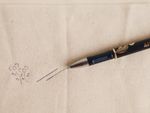 Super Fine 0.38mm Tip Heat Erasable Pen for Embroidery Transfer Sewing Quilting 