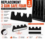 Foam Gun Rack for Storage Safe Rifles and Shotgun Buffalo Brattonsound Infac🇬🇧