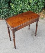 ANTIQUE MAHOGANY HALL TABLE