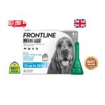 FRONTLINE PLUS® Flea and Tick Treatment for Medium Dogs (10kg-20kg) 6 Pipettes