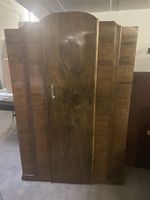 Art Deco Walnut Veneered Wardrobe